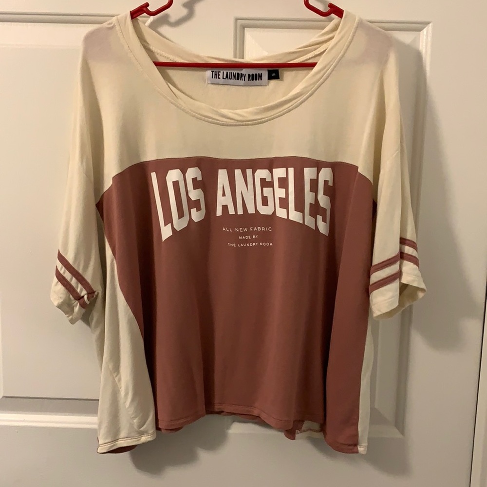 Soft oversized short shirt from THE LAUNDRY ROOM IN EXCELLENT CONDITION!